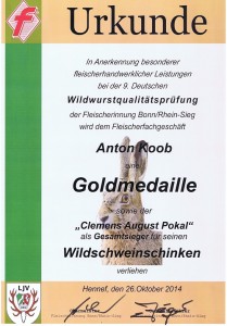 Goldmedaille Wildschweinschinken 001_WEB